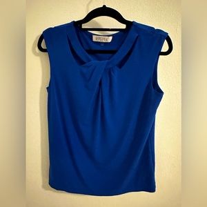 Blue Work Blouse